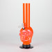 Acrylic 12" Water pipe Skull Shape [PIP275] Acrylic Bong NIBO Distribution Red