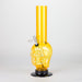 Acrylic 12" Water pipe Skull Shape [PIP275] Acrylic Bong NIBO Distribution Orange