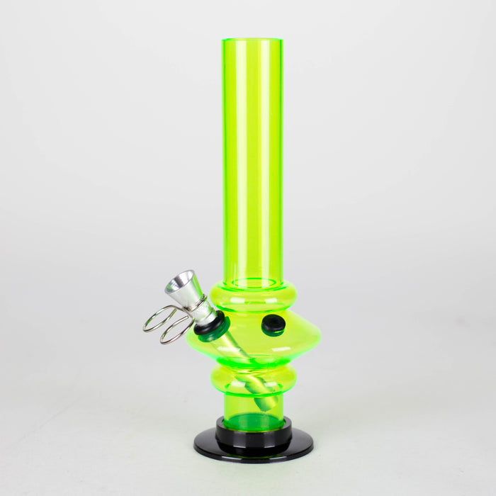 Acrylic 8" Water Pipe [PIP2846] Acrylic Bong NIBO Distribution Green