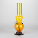 Acrylic 12" Water Pipe Mixed Color [PIP286] Acrylic Bong NIBO Distribution Orange