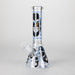 10" Gorilla Designs Glow In The Dark beaker bong In the Box [PIP302] Glass Bong NIBO Distribution Design 3