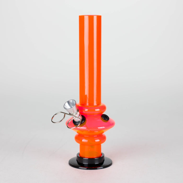 Acrylic 8" Water Pipe [PIP2846] Acrylic Bong NIBO Distribution Red