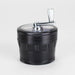 60mm 4 Part Grinder, With Grinding Gear on Top and Black Color [CN6402] Regular Grinder Canadian Distributor Black (D)