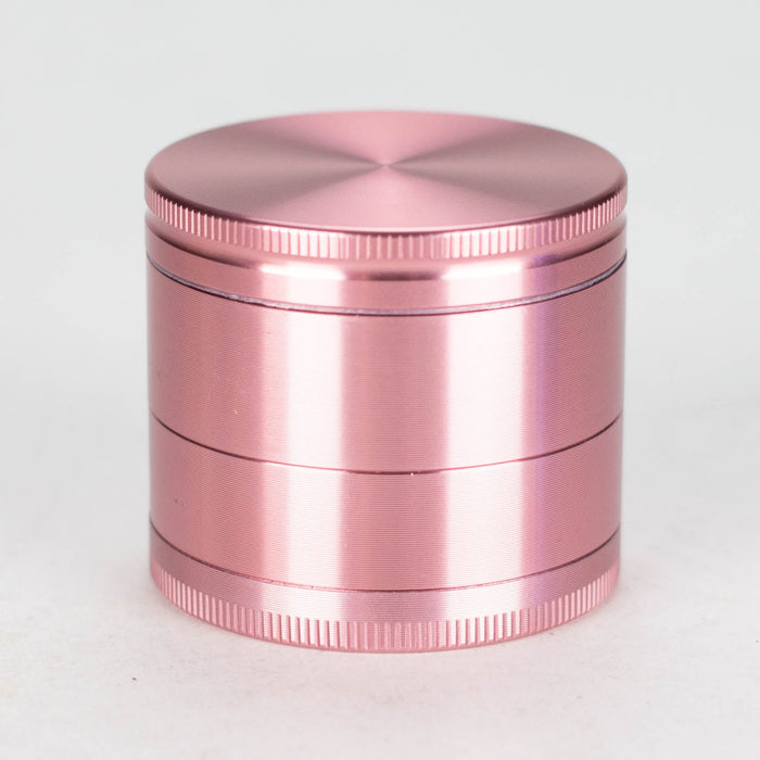4 Part Grinder, Metallic Finish and Black Color [CN5015] Regular Grinder Canadian Distributor Pink (B)