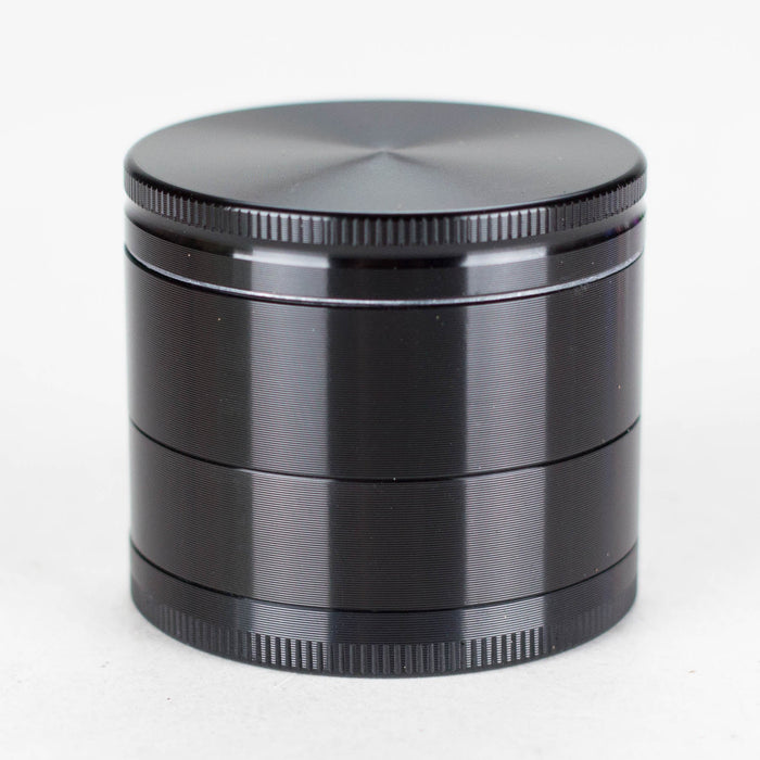 4 Part Grinder, Metallic Finish and Black Color [CN5015] Regular Grinder Canadian Distributor Black (F)