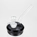6" Glass Bong with Aluminum Cap [YD2092] Glass Bong Canadian Distributor
