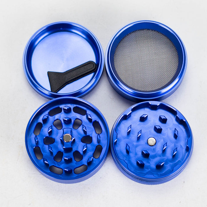 4 Part Grinder, Metallic Finish and Black Color [CN5015] Regular Grinder Canadian Distributor