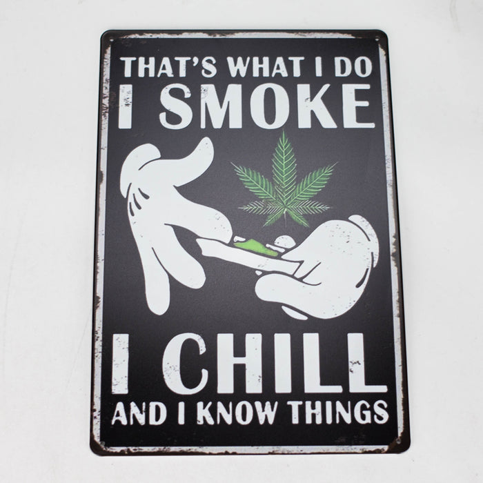 TRIM QUEEN | 420 VINTAGE SIGNS Flag · Sign Trim Queen I SMOKE I CHILL