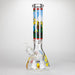 14" Yellow Family Cartoon 9 mm glass bongs [PIP789] Glass Bong NIBO Distribution Design C
