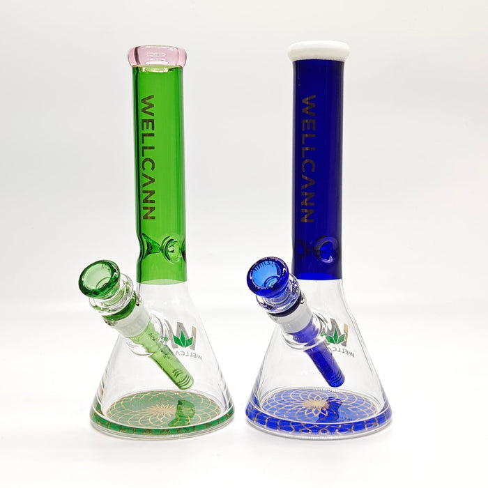 10" 5mm Accent Thickened Beaker [WE-10] Glass Bong Super Supplys Inc