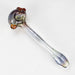 Shine Glassworks | Frit Pipe with coloured Accents - Made in Canada Glass Pipe Smoking Cat Distribution Smoke Grey