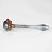 Shine Glassworks | Frit Pipe with coloured Accents - Made in Canada Glass Pipe Smoking Cat Distribution
