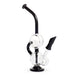 10" Dab Rig Recycler M14 - Black and Clear Glass Rig PINNACLE DISTRIBUTORS INC.