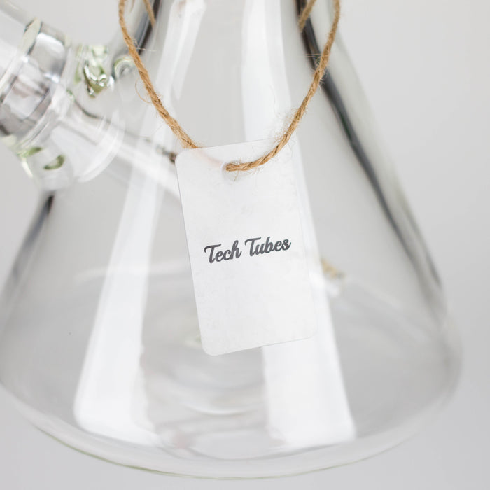Tech Tubes | 12" 9mm Beaker Glass Bong Glass Bong Maq Distributors