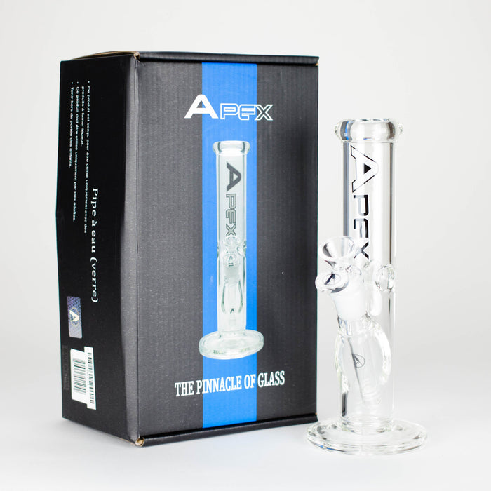 Apex | 9" Value Straight Glass Bong Glass Bong Maq Distributors