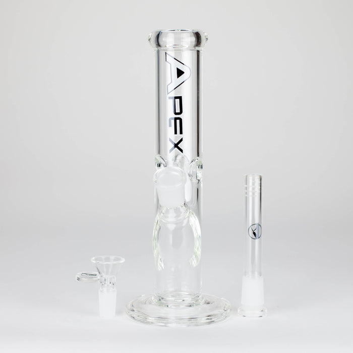 Apex | 9" Value Straight Glass Bong Glass Bong Maq Distributors