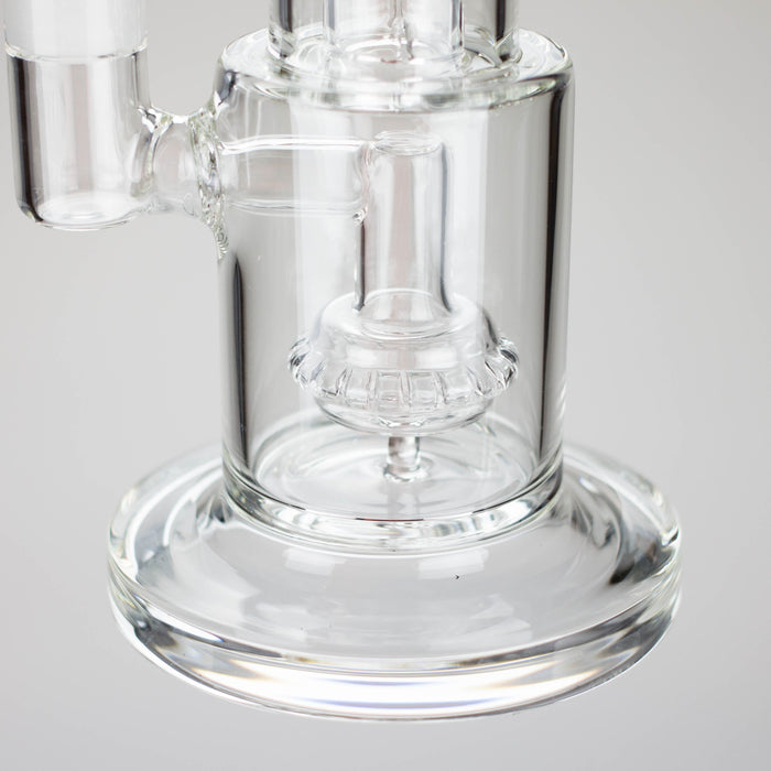 Tech Tubes | 14" Circ Cannon Clear Glass Bong Glass Bong Maq Distributors