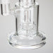 Tech Tubes | 14" Circ Cannon Clear Glass Bong Glass Bong Maq Distributors