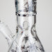 Karma | 14" Leaf Beaker Glow in the dark Glass Bong Glass Bong Maq Distributors