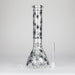 Karma | 14" Leaf Beaker Glow in the dark Glass Bong Glass Bong Maq Distributors