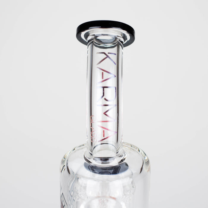 Karma | Glass Bong 11" Double Tree Bend Glass Bong Maq Distributors