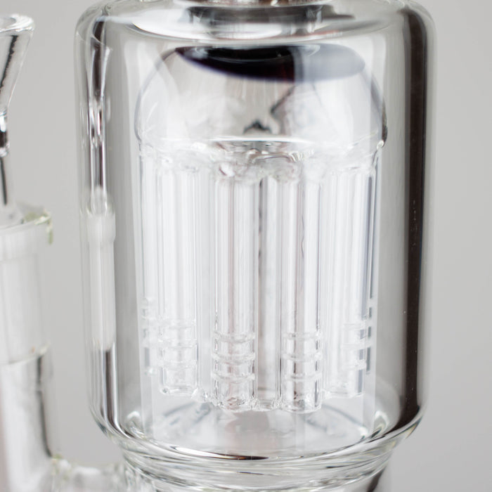 Karma | Glass Bong 11" Double Tree Bend Glass Bong Maq Distributors