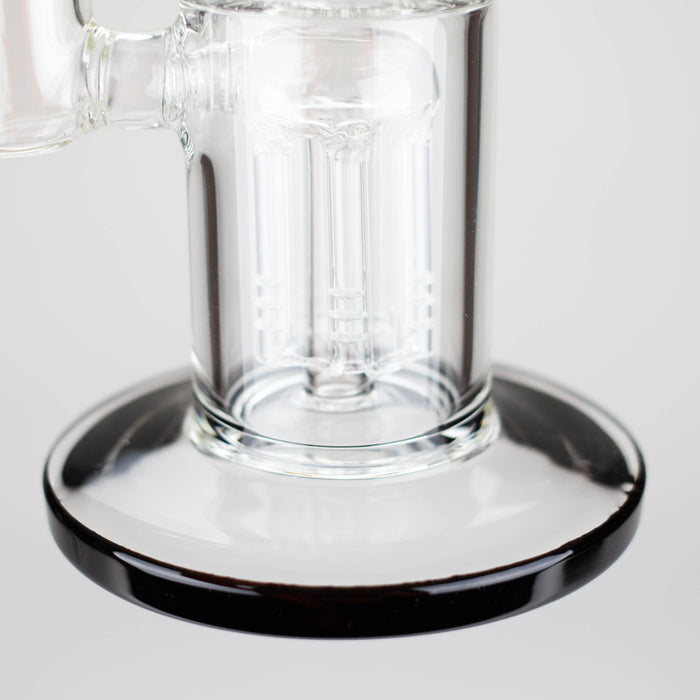 Karma | Glass Bong 11" Double Tree Bend Glass Bong Maq Distributors