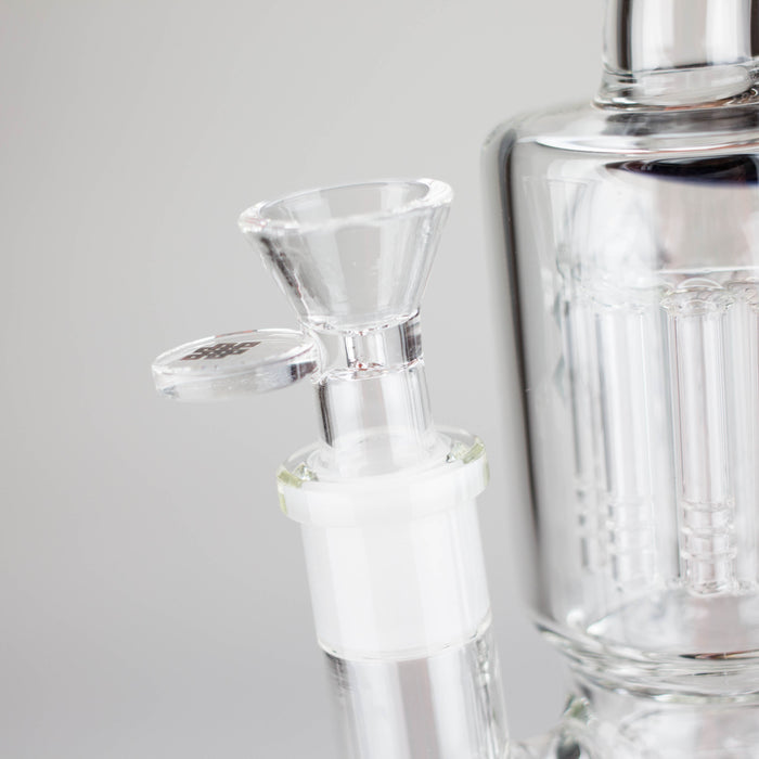 Karma | Glass Bong 11" Double Tree Bend Glass Bong Maq Distributors