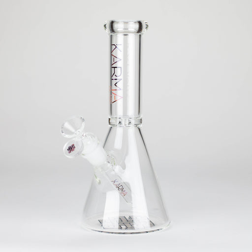 Karma | 9" Skinny Beaker Glass Bong Glass Bong Maq Distributors