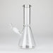 Karma | 9" Skinny Beaker Glass Bong Glass Bong Maq Distributors