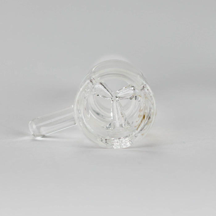 Tech Tubes | 14" Circ Cannon Clear Glass Bong Glass Bong Maq Distributors