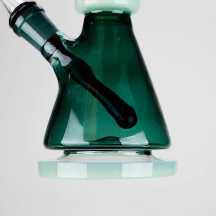 BoroSci | 10" Retro Mini Beaker with Banger Glass Rig Glass Rig Maq Distributors