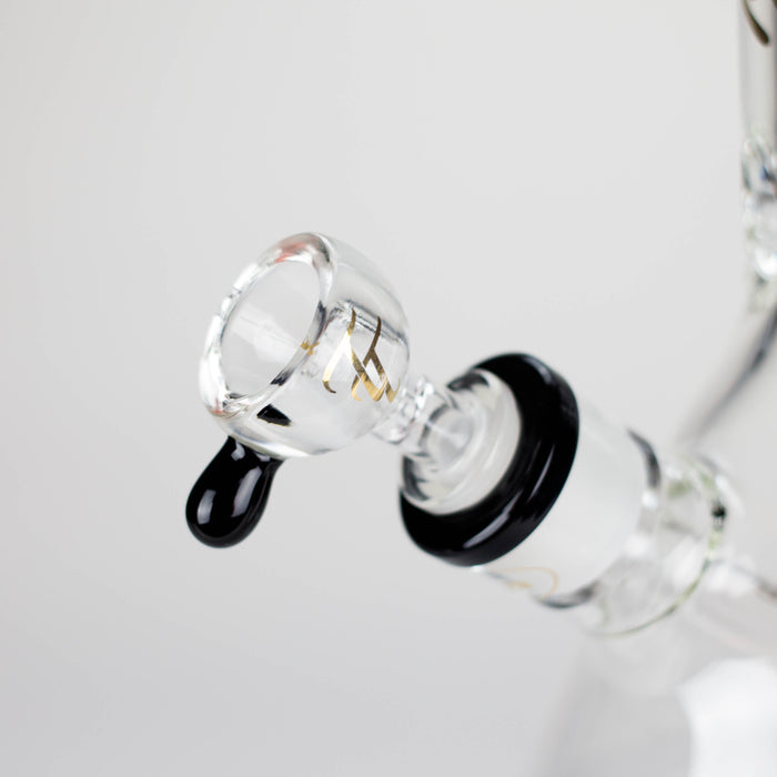 Tech Tubes | 16" 9mm Beaker Glass Bong Glass Bong Maq Distributors