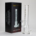 Tech Tubes | 14" Circ Cannon Clear Glass Bong Glass Bong Maq Distributors