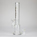 Tech Tubes | 14" Circ Cannon Clear Glass Bong Glass Bong Maq Distributors