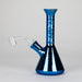 Karma | 7" Metallic Sandblasted Beaker Glass Dab Rig Glass Rig Maq Distributors