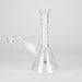 Karma | 7" Sandblasted Beaker Glass Dab Rig Glass Rig Maq Distributors