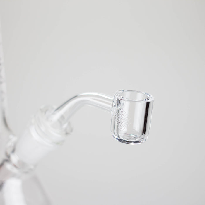 Karma | 7" Sandblasted Beaker Glass Dab Rig Glass Rig Maq Distributors