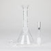 Karma | 7" Sandblasted Beaker Glass Dab Rig Glass Rig Maq Distributors