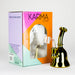 Karma | 6" Metallic Gold Kettle Glass Dab Rig Glass Rig Maq Distributors