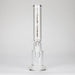 Tech Tubes | 14" Circ Cannon Clear Glass Bong Glass Bong Maq Distributors