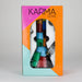 Karma | 9" Beaker Stitched Up Design Glass Bong Glass Bong Maq Distributors