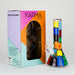Karma | 9" Beaker Stitched Up Design Glass Bong Glass Bong Maq Distributors