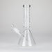 Karma | 9" Beaker Sandblasted Glass Bong Glass Bong Maq Distributors