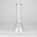 Karma | 9" Beaker Sandblasted Glass Bong Glass Bong Maq Distributors