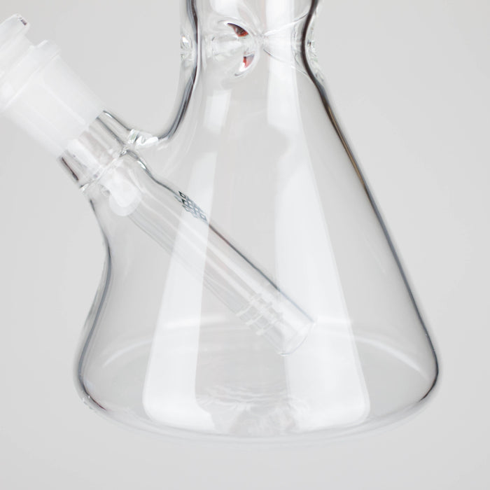 Karma | 9" Beaker Sandblasted Glass Bong Glass Bong Maq Distributors