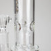 Tech Tubes | 14" Circ Cannon Clear Glass Bong Glass Bong Maq Distributors