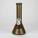 Karma | 9" Beaker Lightning Plated Glass Bong Glass Bong Maq Distributors