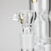 Tech Tubes | 14" Circ Cannon Clear Glass Bong Glass Bong Maq Distributors