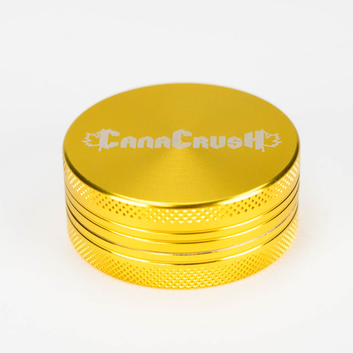 CanaCrush | 2" 2 Piece Grinder Regular Grinder Maq Distributors Gold